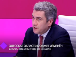 Анатолій Урбанський у студії телекомпанії «Репортер»