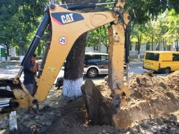 Реконструкцію центральної вулиці в місті Кілія розпочато