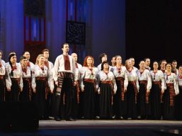 Урочисті заходи в Одеському оперному театрі з нагоди Дня Соборності України