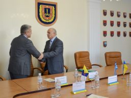Робоча зустріч голови обласної ради з представниками державної грецької компанії